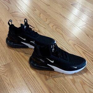 Nike Women’s Black and White Air Max 270 Shoes
